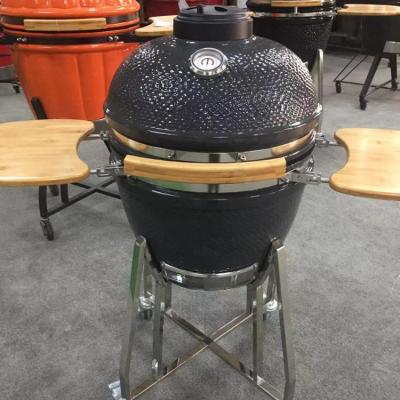 China Factory price size 18inch MCD adjustable bono kamado ceramic charcoal barbecue grill used for outdoor party for sale