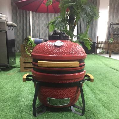 China Adjustable Size 15inch MCD Indoor & Outdoor Charcoal Grill Kamado Grill Kamado Ceramic Heat Deflector for sale