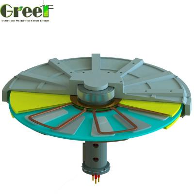 China Low rpm vertical alloy 50kw 100kw windmill aluminum pmg generator for sale