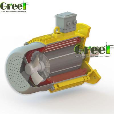 China Greef Wind Low RPM 5kW 220V Permanent Magnet Energy Generator for sale