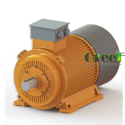 China Wind / Hydro Low Speed ​​Magnetic Turbine 10KW 500RPM Generator , Permanent Magnet Generator for sale