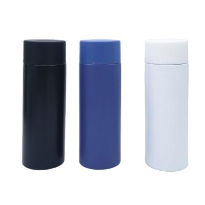 China Business Portable Pocket Small 120ml Double Wall Stainless Steel Bottle Custom Made for sale