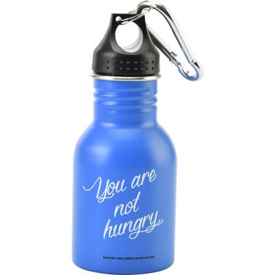 China Sustainable Single Wall Stainless Steel Sport Water Bottle With Straw Lid For Kids for sale