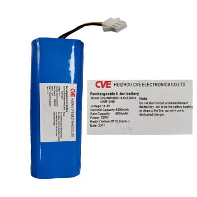 China Environmental Safety Long Life CVE OEM 18650 Li-ion Battery With PCB Battery Pack 14.4v 4s1p 3.7v 1s1p 7.4v 2s1p 11.1v 3s1p 3s2p 2600mah 3400mah 6000mah for sale