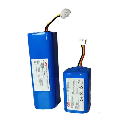 China CVE Rechargeable Lithium Ion Battery Pack 3.7v 7.4v 11.1v14.4v 12v 2s 3s 4s 2600mah 3000mah 3400mah 4400mah 5200mah 18650 Long Life Environmental Safety for sale