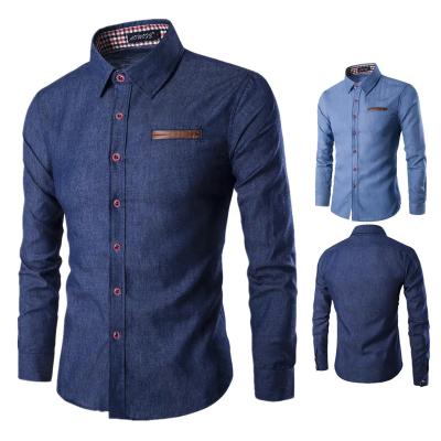 China QUICK DRY Mens Shirts Man Shirt Solid Color Can Be Customized for sale