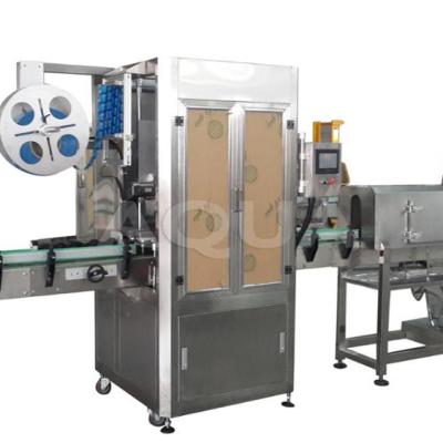 China Fully Automatic Food PVC Shrink Sleeve Applicator / PVC Material Labeling Machine for sale