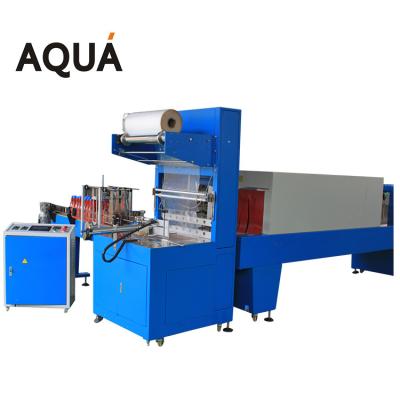 China Food Round Semi Automatic Bottle Shrink Wrapping Machine for sale