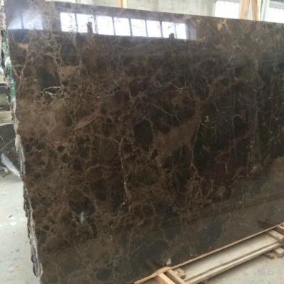 China 2022 new modern hot products on the market high end modern natural gold dark brown marble interior decoration for sale