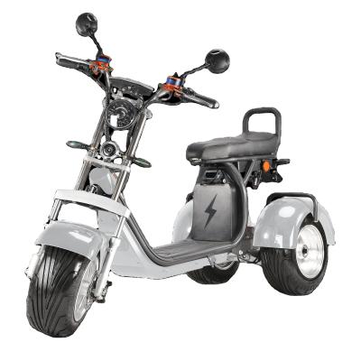 China Electric Motorcycle 2000w 3wheel Unisex Cheap Electric Tricycle Tricycle Scooter Cargo Bike for sale