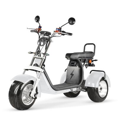 China Citycoco Unisex Electric Tricycle Product 1500w 2000w Three Wheel Motorcycle Electric Scooter Cargo Bike Adults for sale