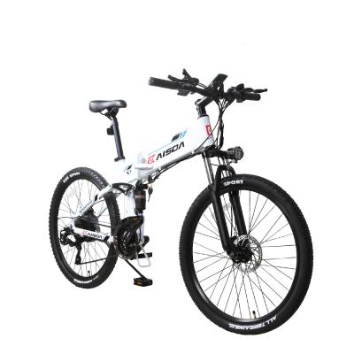 China Aluminum Alloy Cheap Electric Bikes Price Mountain Folding Electric Bike 500w 10.4ah Battery for sale