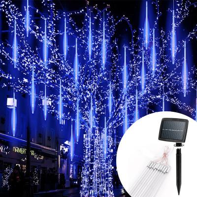 China Light Strings 50CM Outdoor Meteor Meteorite Shower Drop Rain Tube LED 8 String for sale