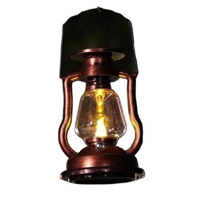 China Retro Retro Kerosene Flame Solar Light Outdoor Garden Decoration Light Nostalgic Portable Solar Light Waterproof Candle Light for sale