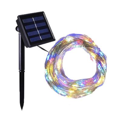 China Solar Powered Outdoor Fairy 10 LED Edison Bulbs String Light String Lights for sale