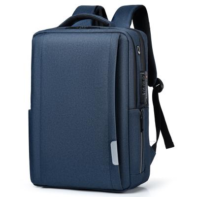 China With USB White Backpack Bag OEM/ODM Adult Waterproof Laptop Backpack Computer Laptops for sale