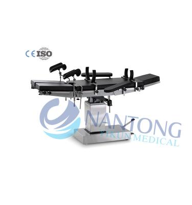 China Operating Room Certified Hydraulic Controlled Upper Operating Table 3008 Stainless Steel Surgical Table for sale