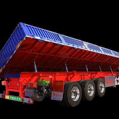 China Cheap Price Heavy Duty 3 Axle Gooseneck Full Semi-Trailer Tear Tipper Dump Truck Trailer Trucks for sale