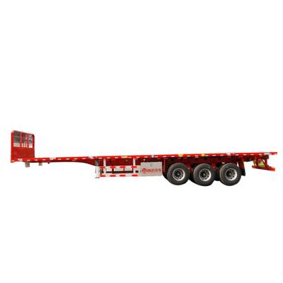 China Outstanding Transport Quality Flatbed Trailer GFC9400TPB Truck Semi Trailers For Trucks for sale