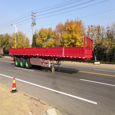 China Truck trailer best selling 3 axle side wall semi trailer stake semi trailer view truck trailer anharger trailer for sale