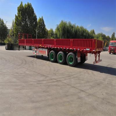 China Truck Trailer Best Selling 3 Axle Side Wall Semi Trailer Staking Semi Trailer View Truck Trailer for sale