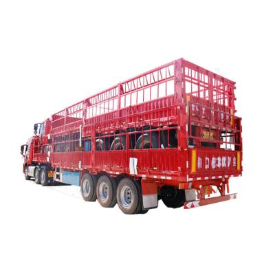 China Truck Trailer GFC9402CCYE Made in China Stake Barrier Cargo Rollover Semi-Trailer Parts for sale