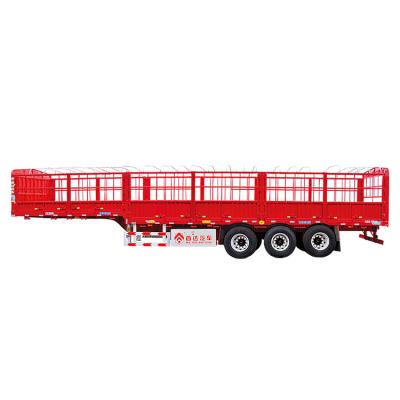 China Professional Truck Trailer GFC9400CCYE Supplier Warehouse Side Barrier Cargo Box Semi Trailer for sale