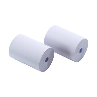 China POS Cash Register 57x40mm Cash Register Paper Without Tube Core POS ATM Heat Sensitive Roll Paper for sale