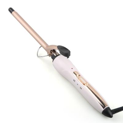 China Mini Curler 9mm Digital Display JINDING X836 Hair Curler Super Thin Electric Hair Curler Curling Stick Roller Curling Tools for sale