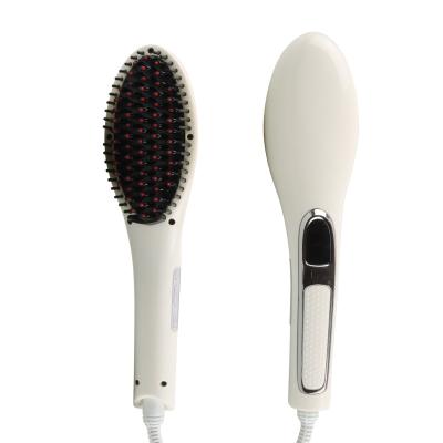 China Hair straightening; Drying hair; Sweep Electric Ceramic Hair Straightening Beard Straightening Comb Brush Hair Brush Straightener for sale