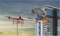 China 16m/S Tethering Power System Fire Fighting Uav for sale