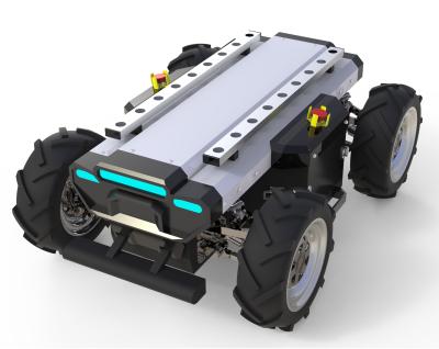 China El control 4wd 50kgs de la radio de RLSDP 1,0 rodó chasis del robot en venta