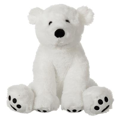 China Custom Cute Animal Toys Stuffed & Plush Polar Bear Toy Christmas Decoration Stuffed Animal For Kids for sale