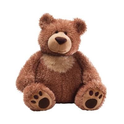 China Plush Vintage Hairy Adult Size Jumbo Bear Kids Gift Living Room Decorate Big Brown Cute Bear for sale