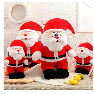 China Wholesale Plush Stuffed Santa Claus Elk Snowman Custom Toys Different Sizes Christmas 23/40/50 cm Soft Cute Plush Stuffed Toy for sale