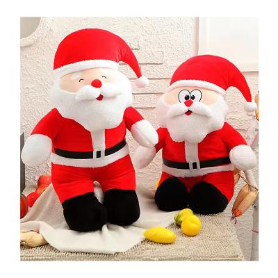 China Select Plush Supplier Wholesale Christmas Santa Claus Different Sizes Custom Plush Toys for sale