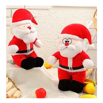 China 2021Wholesale Custom Stuffed Plush Baby Toy Soft Santa Claus Plush Recycled Toy for sale