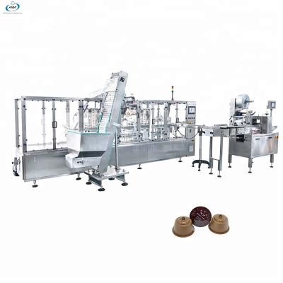 China Compatible Food Dolce Enthusiasm Capsules Packaging Machine for sale