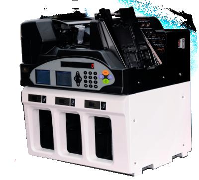 China Professional Mixed Currency Financial Equipment 3+1 GA-QFJ4300 Bill Note Sorter with IR UV MG dual CIS for sale