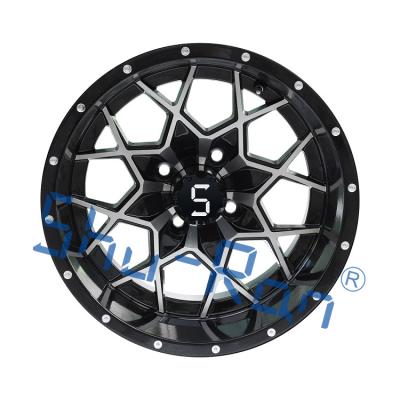 China Aluminum 12'' Aluminum Alloy Wheels for Golf Cart and ATV for sale