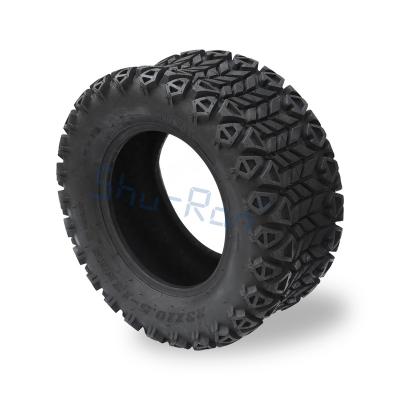 China Natural Rubber Golf Cart ATV Tire 22*10-14, Gray Rubber Tubeless Tire for sale