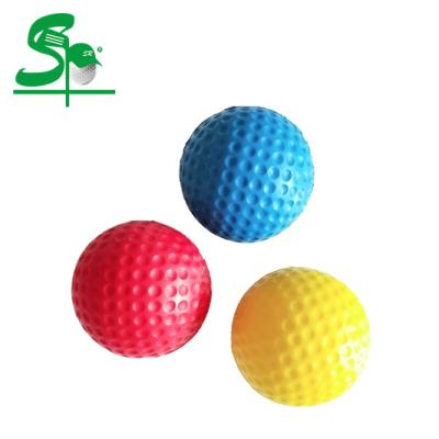 China Manufacturer Sell PU Big Golf PU Foam Balls, Custom Golf Soft Toy for sale