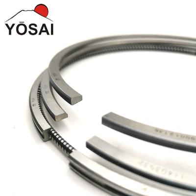 China Chrome Engine Piston Ring Set S41678 Compatible With RUBBER Truck With E7 Engine Rings 3/Box for sale