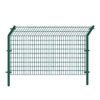 China Corrosion Resistance Road Bridge Airport Workshop Isolation Fence Protective Barbed Wire Fence Metal Frame Guardrail Net Net for sale