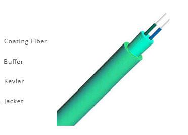 Cina Un cavo a fibre ottiche dell'interno rotondo duplex monomodale o misto di una metropolitana per la treccia ed il cavo di toppa in vendita