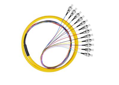 중국 FCUPC 12 핵심 비틀거리는 싱글모드 광섬유 떠꺼머리 또는 동일한 길이 판매용