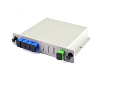 China Faser Sc-1X4 Optik-PLC-Teiler in Standard-LGX-Modul für CATV-Lösung zu verkaufen