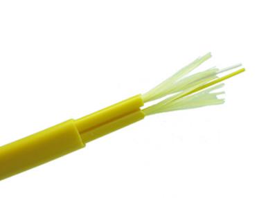 China LSZH/el PVC/TPU construyeron sólidamente el plano a dos caras con el cable de fribra óptica interior de 3.0m m/de 2.0m m en venta