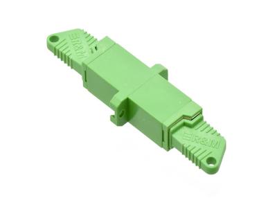 China E2000 Fiber Optic Cable Adapter Singlemode / Multimode Insertion Ceramic Sleeve Simplex for sale