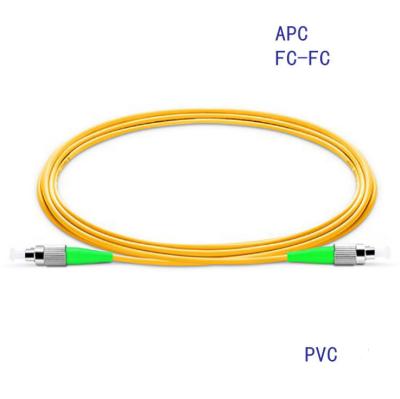 中国 ハイ リターンの損失の良質FC-FC/APCの単一モードの単信繊維光学のパッチ・コード 販売のため